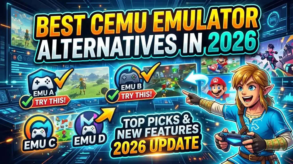 Best Cemu Emulator Alternatives in 2026